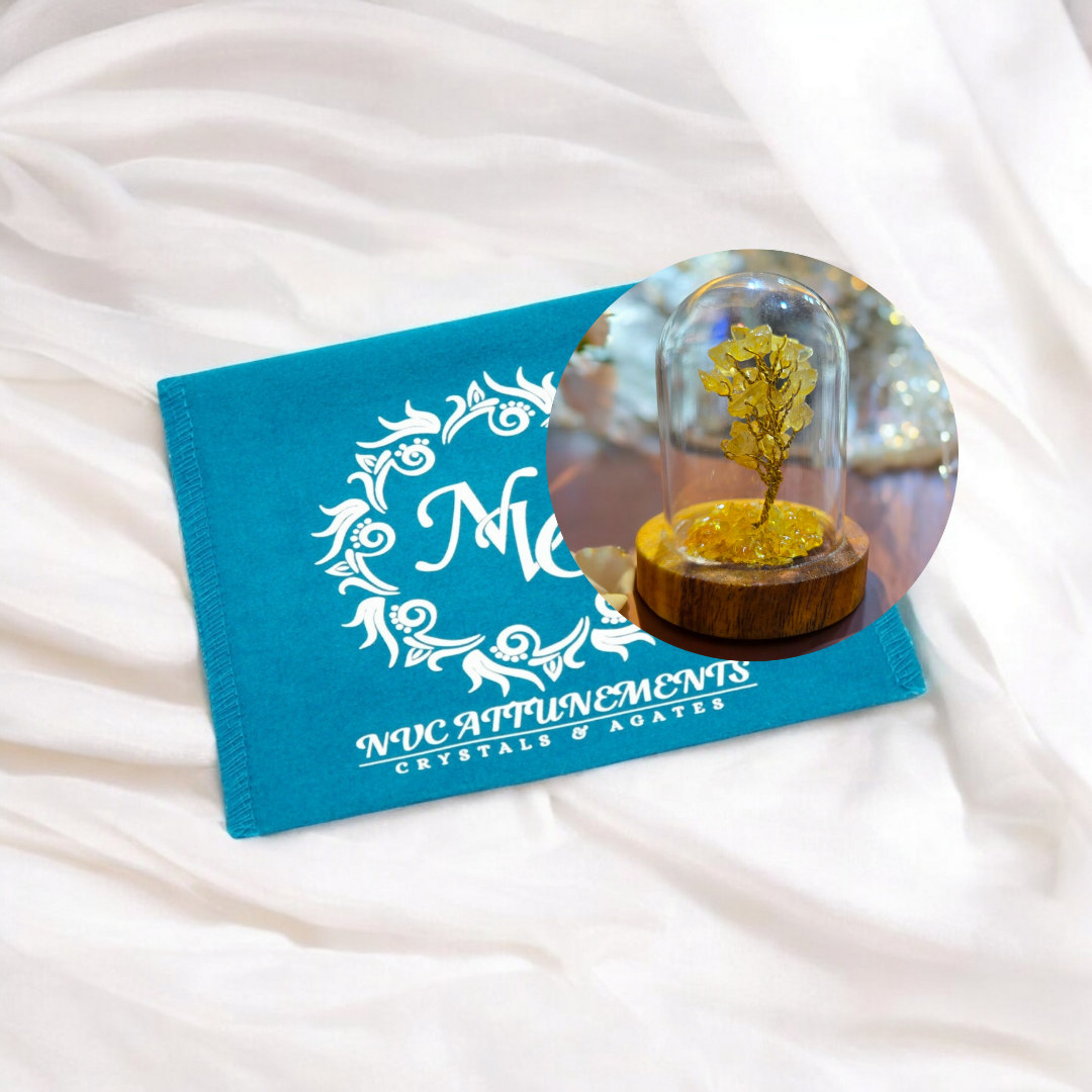 Citrine Table and Car Decor Tree