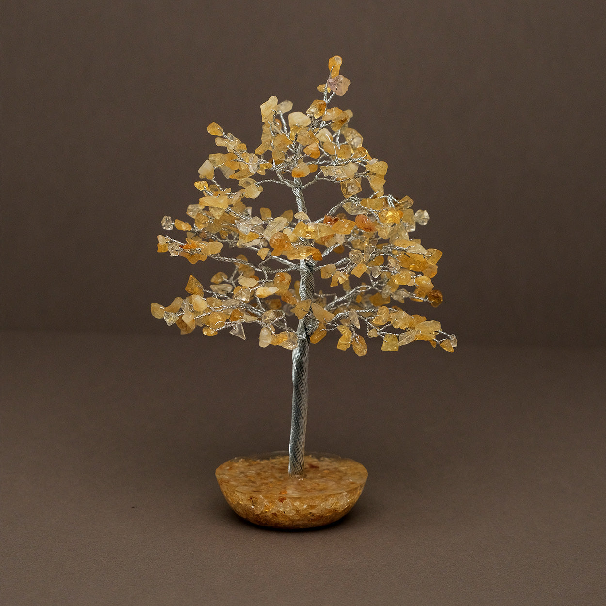 Citrine Natural Crystal Stone Tree