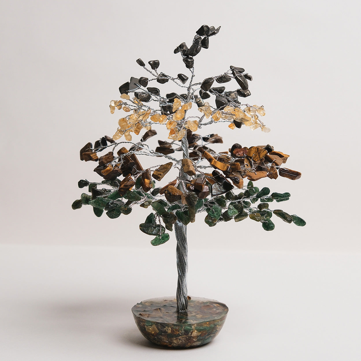 Money Magnet Natural Crystal Stone Tree