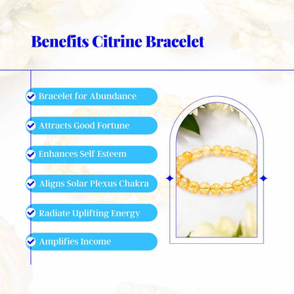 Citrine Bracelet Benefits