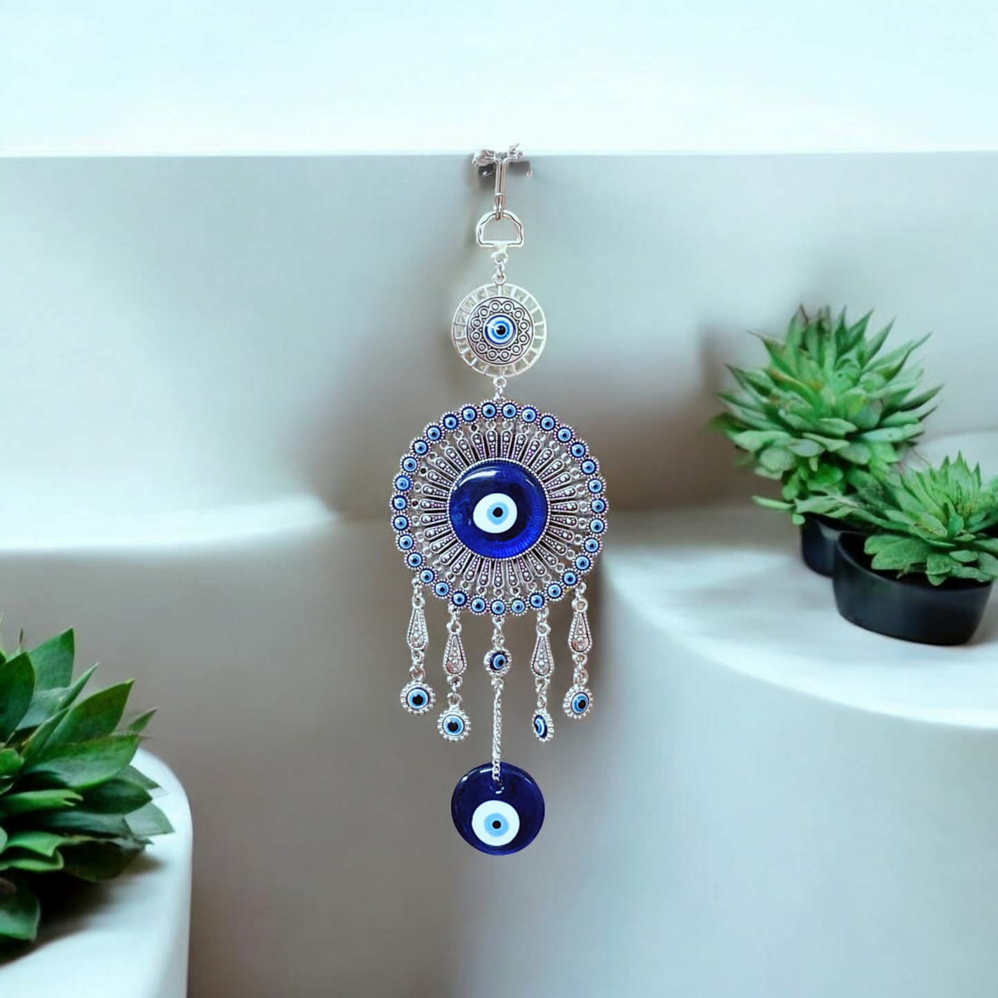 Sunflower Evil Eye Wall Door Hanging