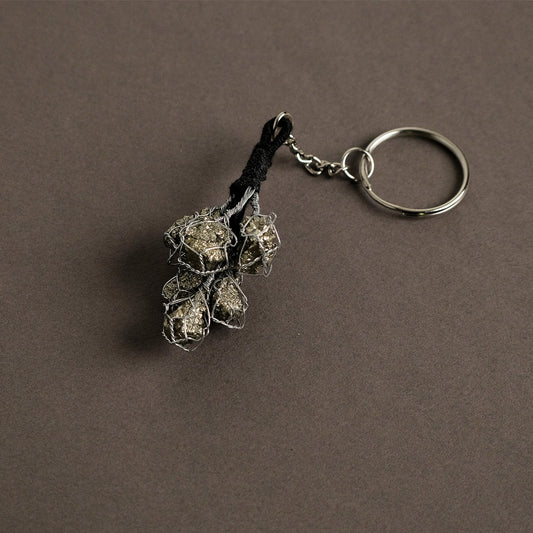 Pyrite Keyring