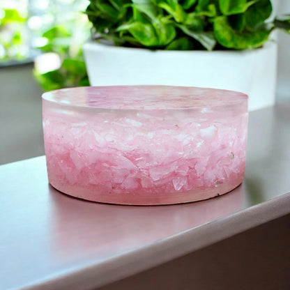 Rose Quartz Paper Weight