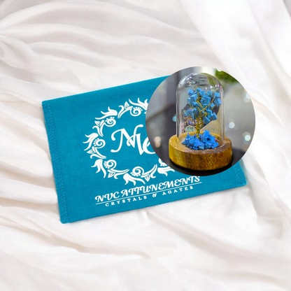 Turquoise Table and Car Décor Tree