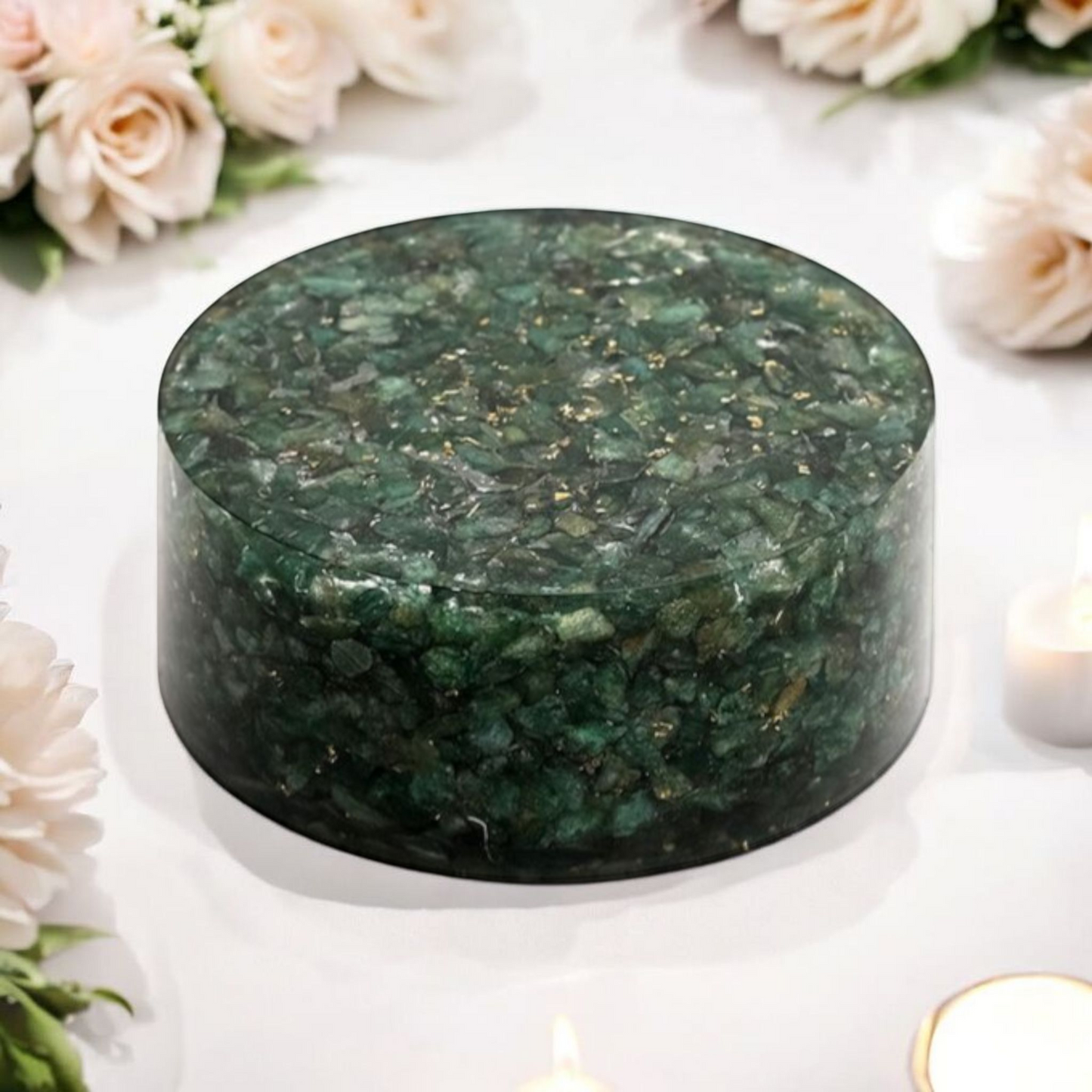 Green Jade Paper Weight